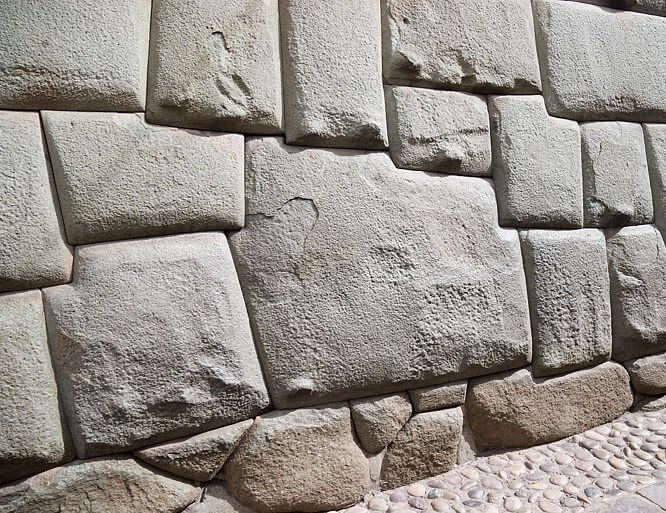 Detail of ancient Incan stonework